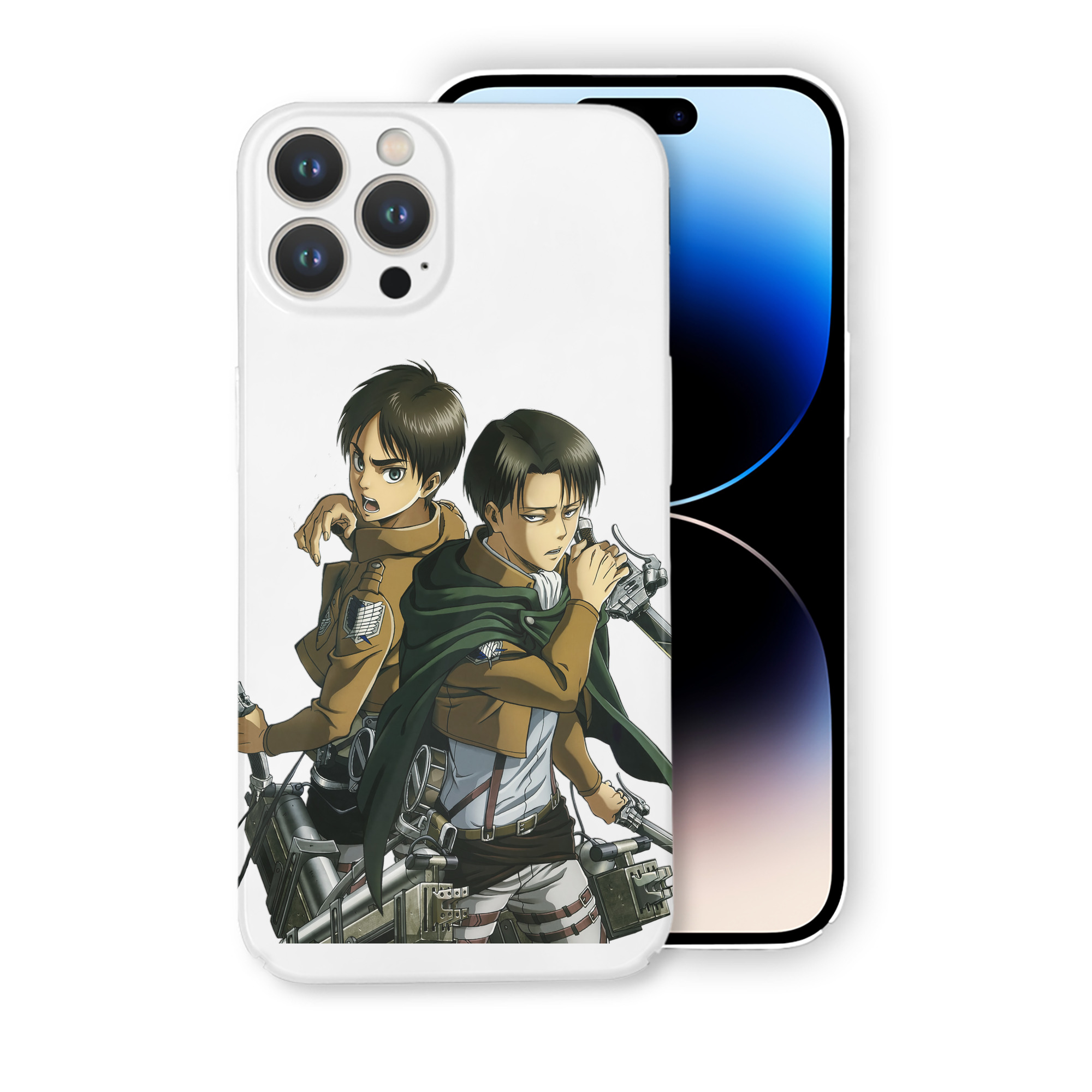 （画像用） 進撃の巨人 リヴァイ·アッカーマン Attack on Titan Levi Ackerman 【iPhone 14シリーズ対応】ハードケース